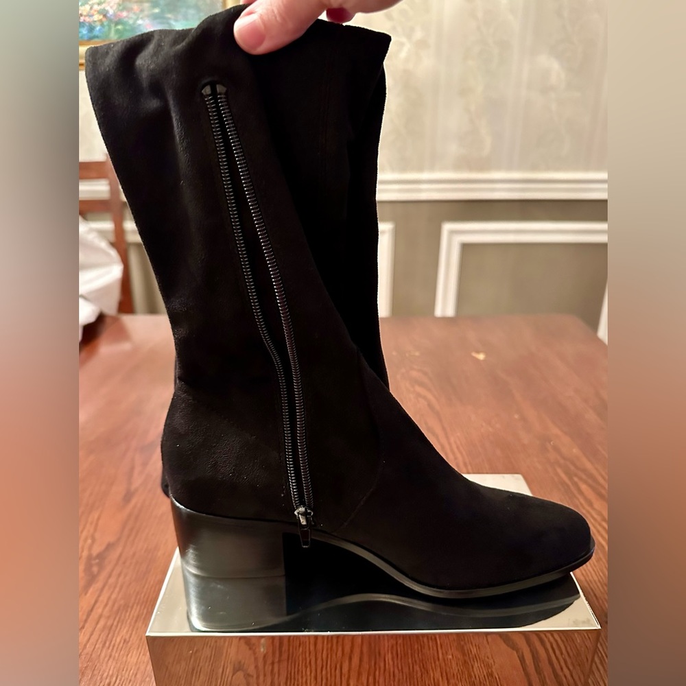 Steve Madden!❄️SADIE/blk faux suede/over the knee/size-8 - Picture 12 of 16